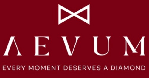 AEVUM WITH TAGLINE EVERY MOMENT DESERVES A DIAMOND trademark artwork