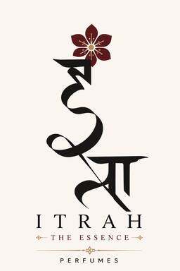 ITRAH "THE ESSENCE of PERFUMES" trademark artwork