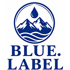 BLUE.LABEL trademark artwork