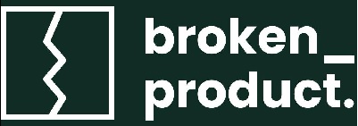 broken product. trademark artwork