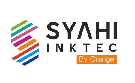 SYAHI INKTEC BY ORANGE WITH S trademark artwork