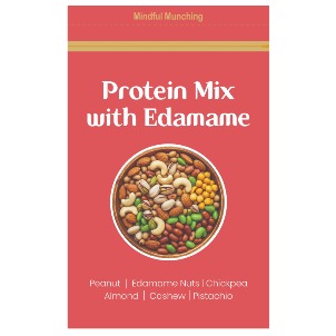 Mindful Munching Protein Mix with Edmame trademark artwork