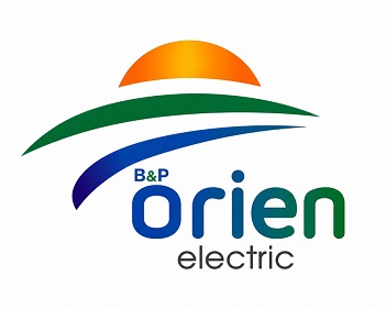 B&P ORIEN ELECTRIC trademark artwork
