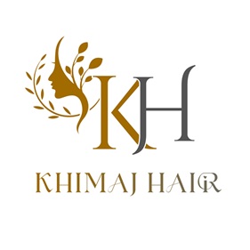KHIMAJ HAIR WITH KH LOGO trademark artwork