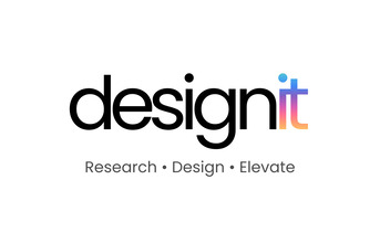DESIGNIT "RESEARCH . DESIGN . ELEVATE" trademark artwork