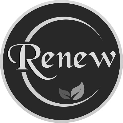 Renew with device trademark artwork