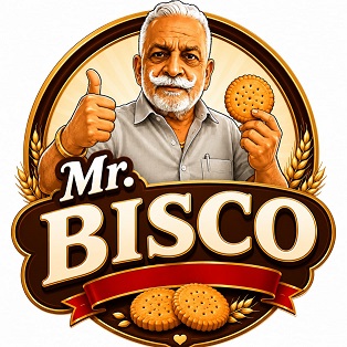 Mr. Bisco with device trademark artwork