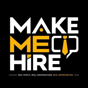 MAKE ME HIRE trademark artwork