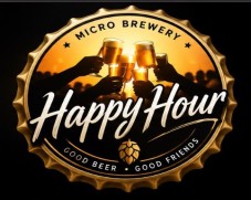 Happy Hour trademark artwork