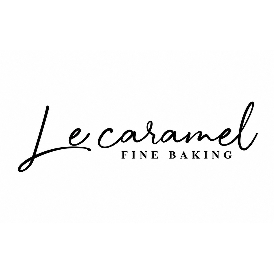 LE CARAMEL FINE BAKING (LABEL) trademark artwork
