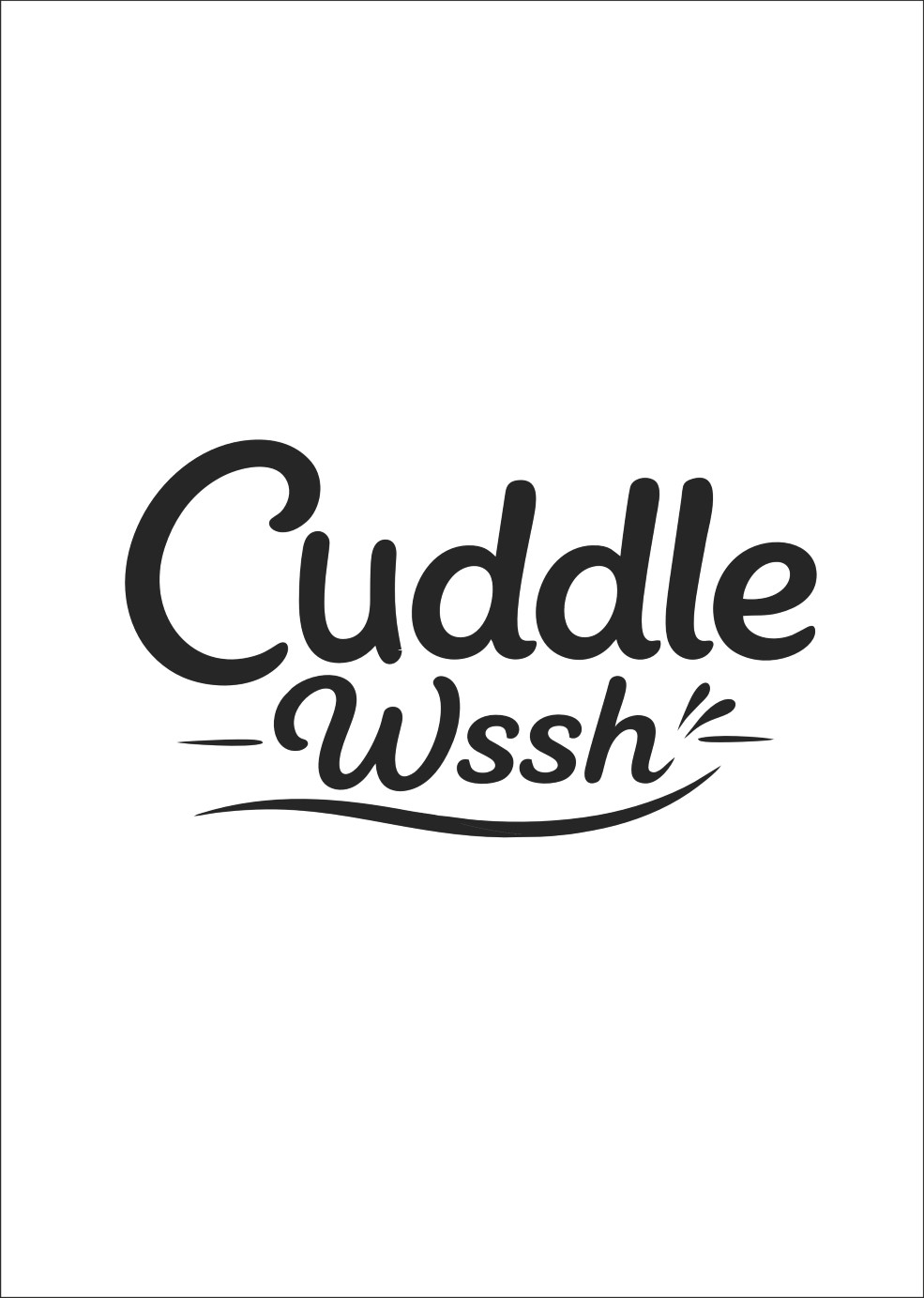 Cuddle Wssh (Device) trademark artwork