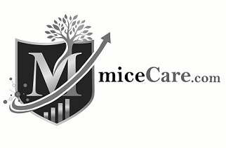 miceCare.com with M logo trademark artwork