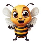 DEVICE OF HONEYBEE trademark artwork