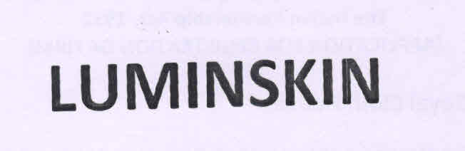 LUMINSKIN trademark artwork