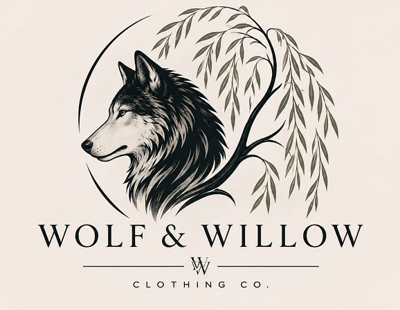 WOLF & WILLOW trademark artwork
