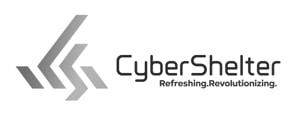 CYBERSHELTER- REFRESHING. REVOLUTIONIZING. trademark artwork
