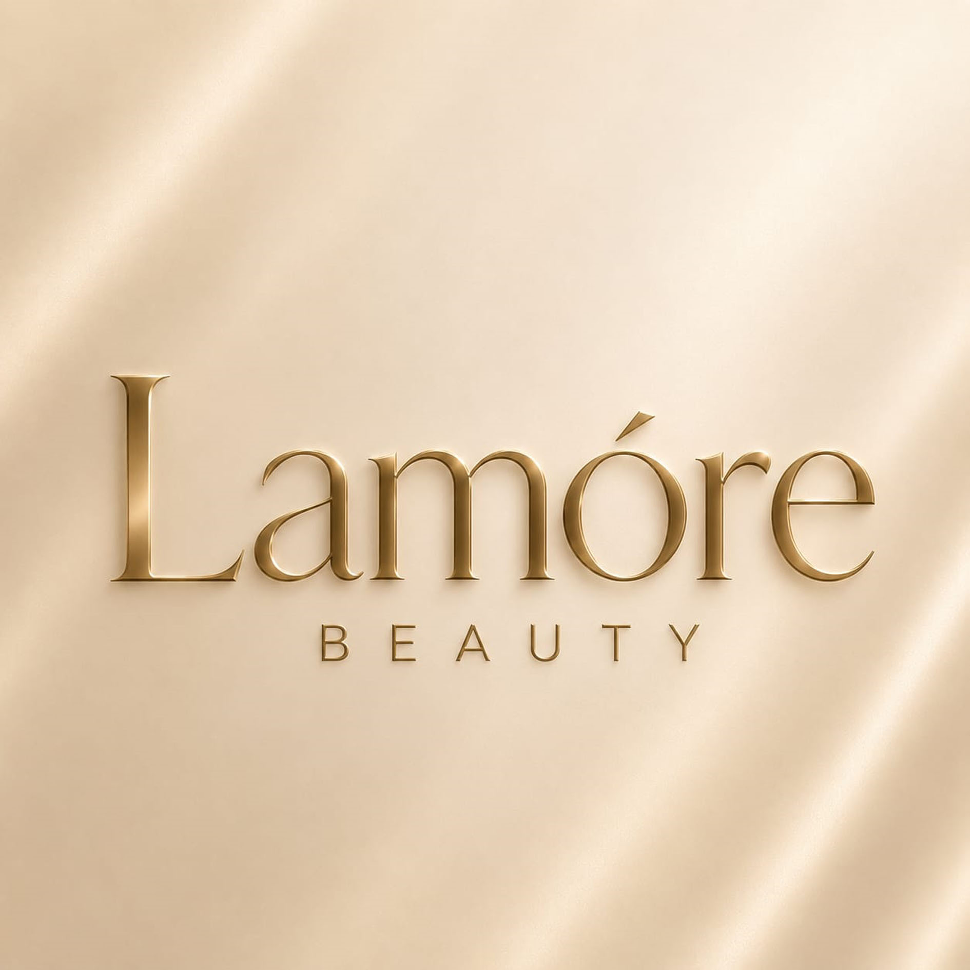 LAMORE BEAUTY WITH DEVICE trademark artwork
