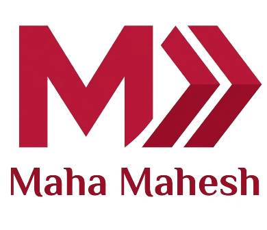 Maha Mahesh with logo trademark artwork
