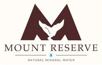 M MOUNT RESERVE NATURAL MINERAL WATER device trademark artwork