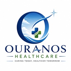 OURANOS HEALTHCARE - CARING TOADY, HEALTHIER TOMORROW trademark artwork