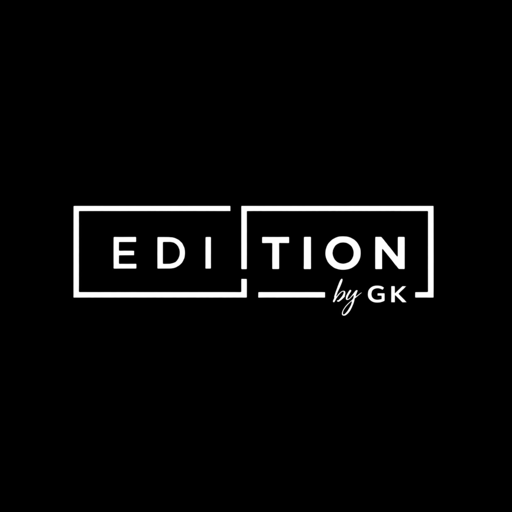 EDITION BY GK trademark artwork
