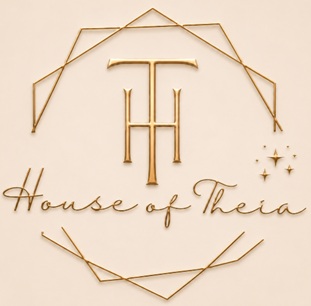 HOUSE OF THEIA WITH DEVICE OF TH trademark artwork