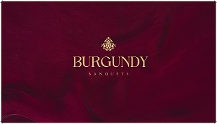 Burgundy Banquets trademark artwork