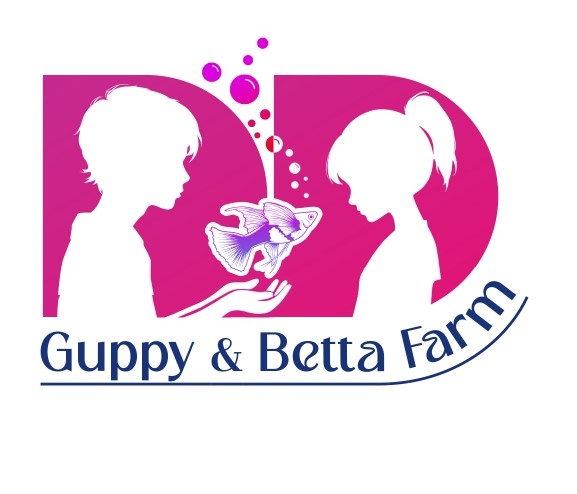 DD Guppy & Betta Farm with device of DD trademark artwork