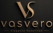 VASVERO ELEGANCE REDEFINED with the logo of VS trademark artwork