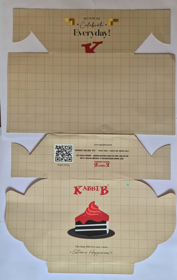 KABHI B EXTREME HAPPINESS trademark artwork
