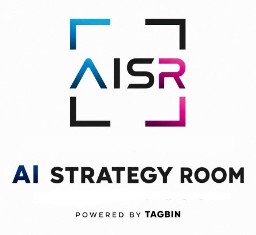 "AISR" AI Strategy Room Powered by Tagbin trademark artwork