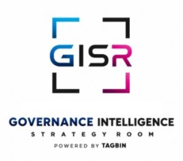 "GISR" Governance Intelligence Strategy Room Powered by Tagbin trademark artwork