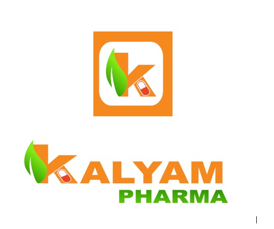 KALYAM PHARMA WITH DEVICE OF K trademark artwork