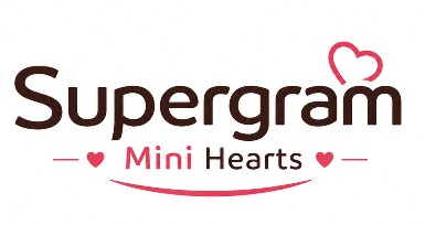 Supergram Mini Hearts trademark artwork
