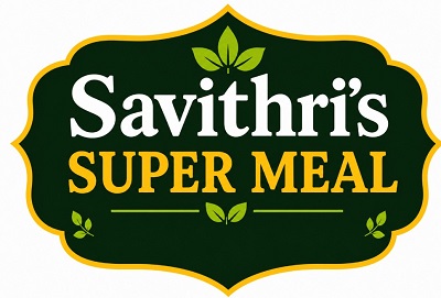 Savithri's SUPER MEAL trademark artwork