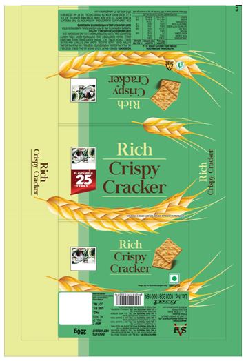 Rich Crispy Cracker trademark artwork
