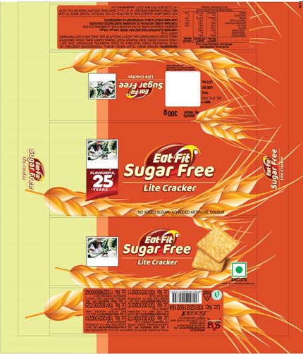 Eat-Fit Sugar Free Lite Cracker trademark artwork