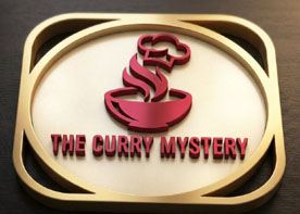 THE CURRY MYSTERY trademark artwork