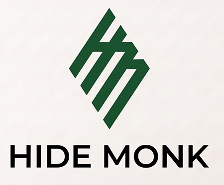 HIDE MONK - with device of HM trademark artwork