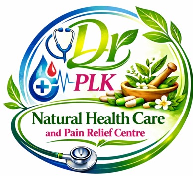 Dr PLK Natural Health Care and Pain Relief Centre trademark artwork