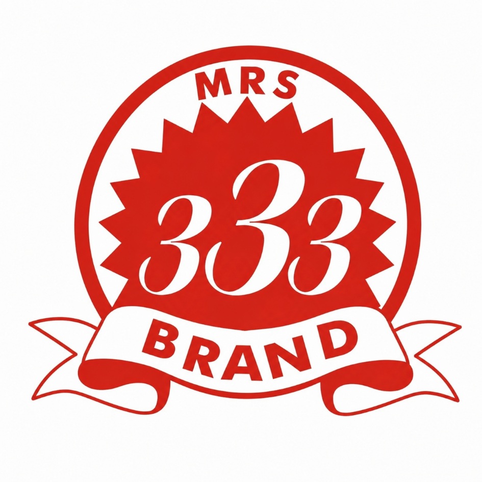 MRS PRODUCT 333 BRAND trademark artwork