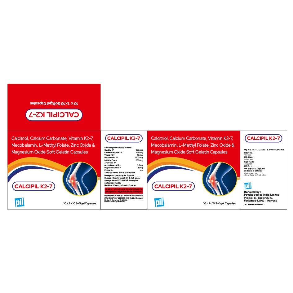 CALCIPIL K2-7 trademark artwork