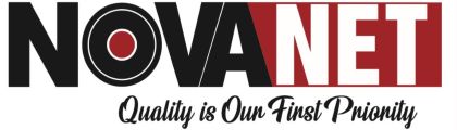 NOVANET with tagline Quality is Our First Priority trademark artwork