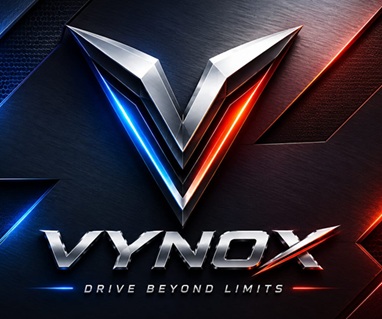 VYNOX (With Device of V) trademark artwork