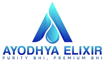 AYODHYA ELIXIR : PURITY BHI, PREMIUM BHI [WITH THE DEVICE OF A] trademark artwork