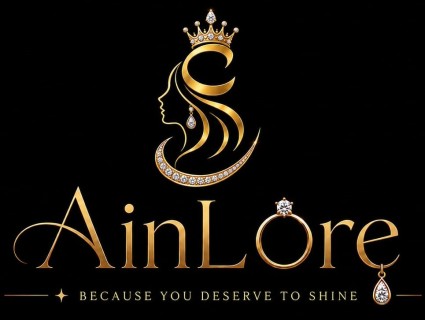 AinLore with a tagline Because you Deserve to Shine with device trademark artwork