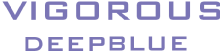 VIGOROUS DEEPBLUE trademark artwork