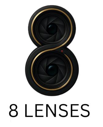 8 LENSES trademark artwork