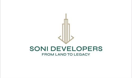 SONI DEVELOPERS WITH TAGLINE FROM LAND TO LEGACY trademark artwork