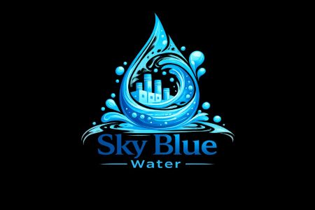 SKY BLUE WATER trademark artwork